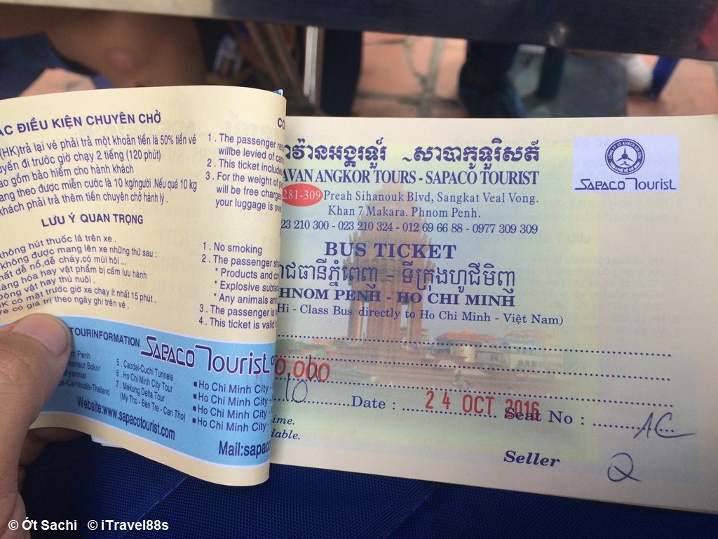 Ô tô từ Sài Gòn qua Campuchia của Sapaco - kinh nghiệm du lịch campuchia tự túc từ A-Z