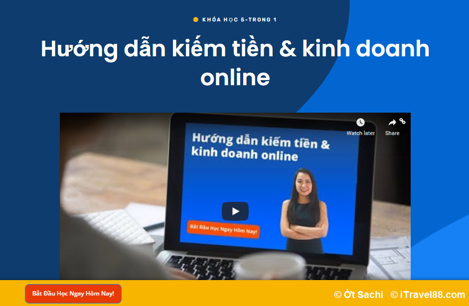 review khóa học kinh doanh online với website và mạng xã hội của Nhung Phùng
