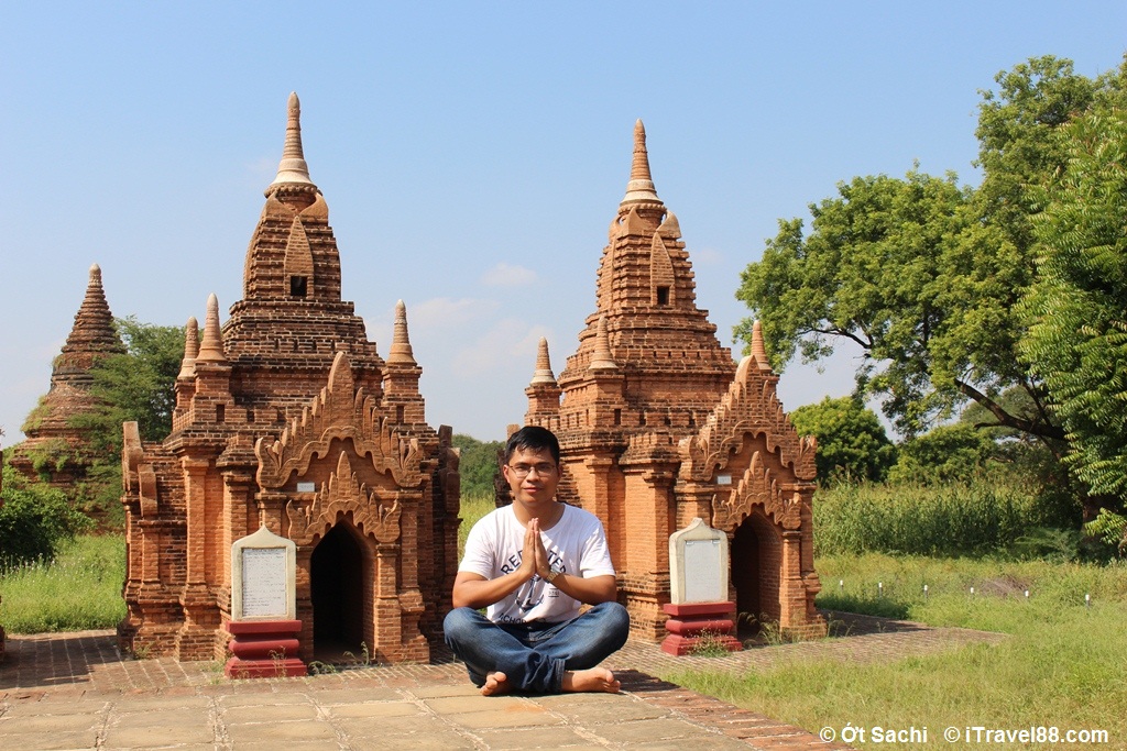Bước chân vào cửa đền, chùa ở Myanmar bạn đều phải đi chân trần