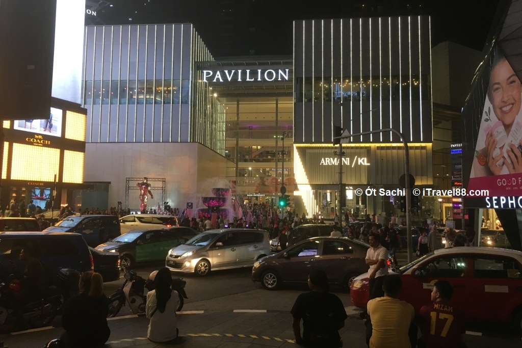 Trung tâm thương mại Pavilion, Kinh nghiệm du lịch bụi Kuala lumpur