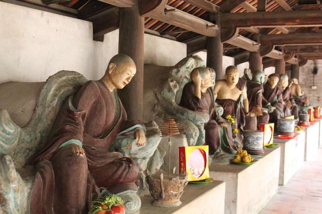 Các vị la hán ở chùa Dâu, Thuận thành, Bắc Ninh